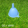 4890 Round Plastic Small Funnel for Kitchen DeoDap