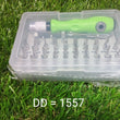 1557 32 in 1 Mini Screwdriver Bits Set with Magnetic Flexible Extension Rod DeoDap
