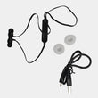 6395 WIRED EARPHONE WITH MIC FASHION, HEADPHONE COMPATIBLE FOR ALL MOBILE PHONES TABLETS LAPTOPS COMPUTERS ( 1pc ) DeoDap