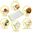 2064 Foldable Drain Rack Kitchen Sink Roll up Dish Drying Rack Portable Dish Rack DeoDap