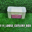 6114 Makeup Cutlery Box Used for storing makeup equipments and kits used by womens and ladies. DeoDap