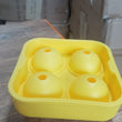 7164 Ice Trays for Freezer Whiskey Ice Cube Plastic Ball Maker Mold Sphere Mould 4 Holes New Ice Balls Party Brick Round Tray Bar Tool ice for Whiskey