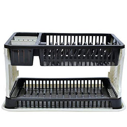 2221 Kitchen Organizer Rack with Water Storing Tray/Dish Rack DeoDap