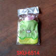 6514 Green Kitty small Hot Water Bag with Cover for Pain Relief, Neck, Shoulder Pain and Hand, Feet Warmer, Menstrual Cramps. DeoDap