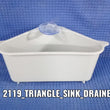 2119 Triangular Multi Functional Drainer Shelf Sink Storage Holder DeoDap