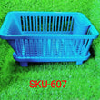 607 Plastic Sink Dish Drainer Drying Rack DeoDap