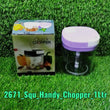 2671 Handy Chopper and Slicer Used Widely for chopping and Slicing of Fruits, Vegetables, Cheese Etc. Including All Kitchen Purposes. DeoDap