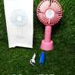 4787 Portable Handheld Fan used in summers in all kinds of places including household and offices etc. DeoDap