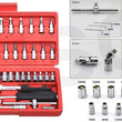 0422 Socket 1/4 Inch Combination Repair Tool Kit (Red, 46 pcs) DeoDap